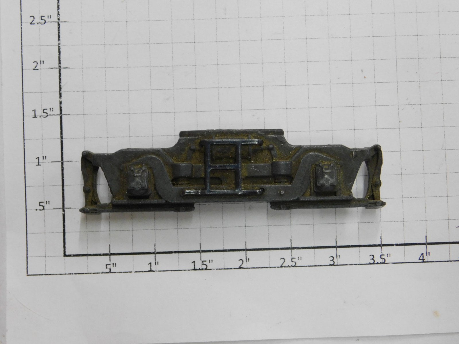 Lionel 2023-110 Black Gear Side Metal Truck Side w/Step