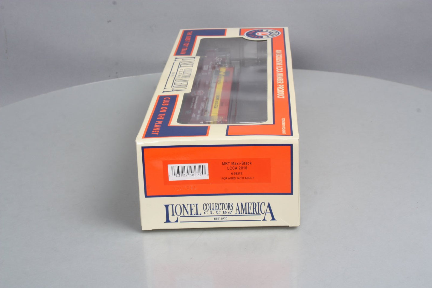 Lionel 6-58272 O Gauge MKT Maxi Stack LCCA Freight Car #72530 NIB