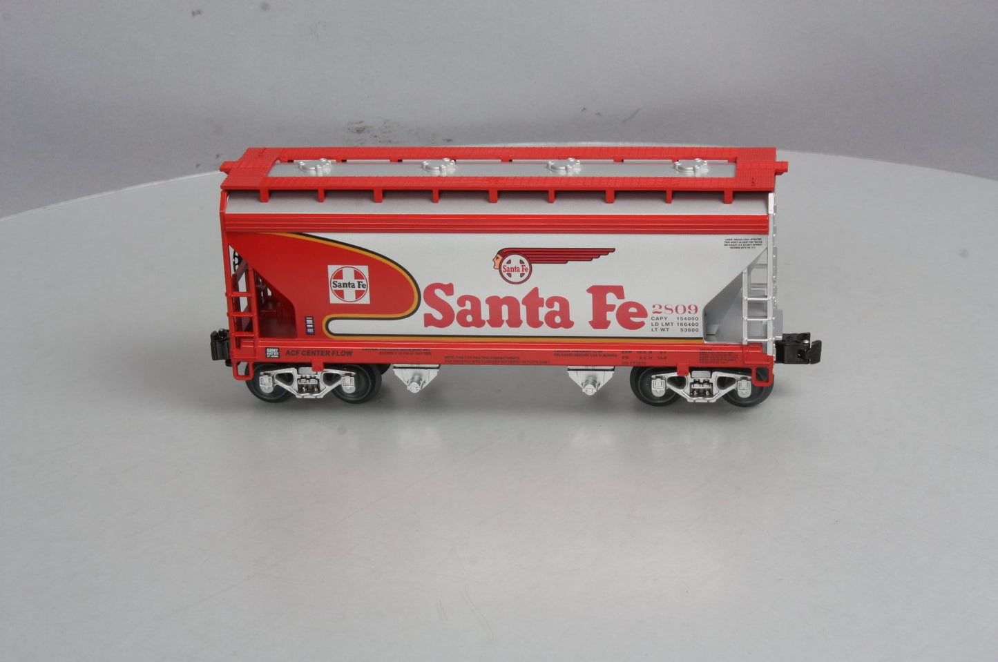 Lionel 6-52567 O Gauge Santa Fe "Super Chief" ACF 2-Bay Hopper #2809 LN/Box