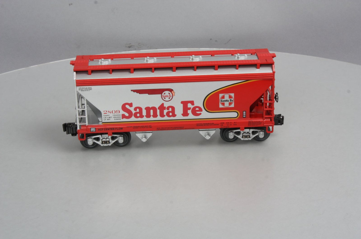 Lionel 6-52567 O Gauge Santa Fe "Super Chief" ACF 2-Bay Hopper #2809 LN/Box