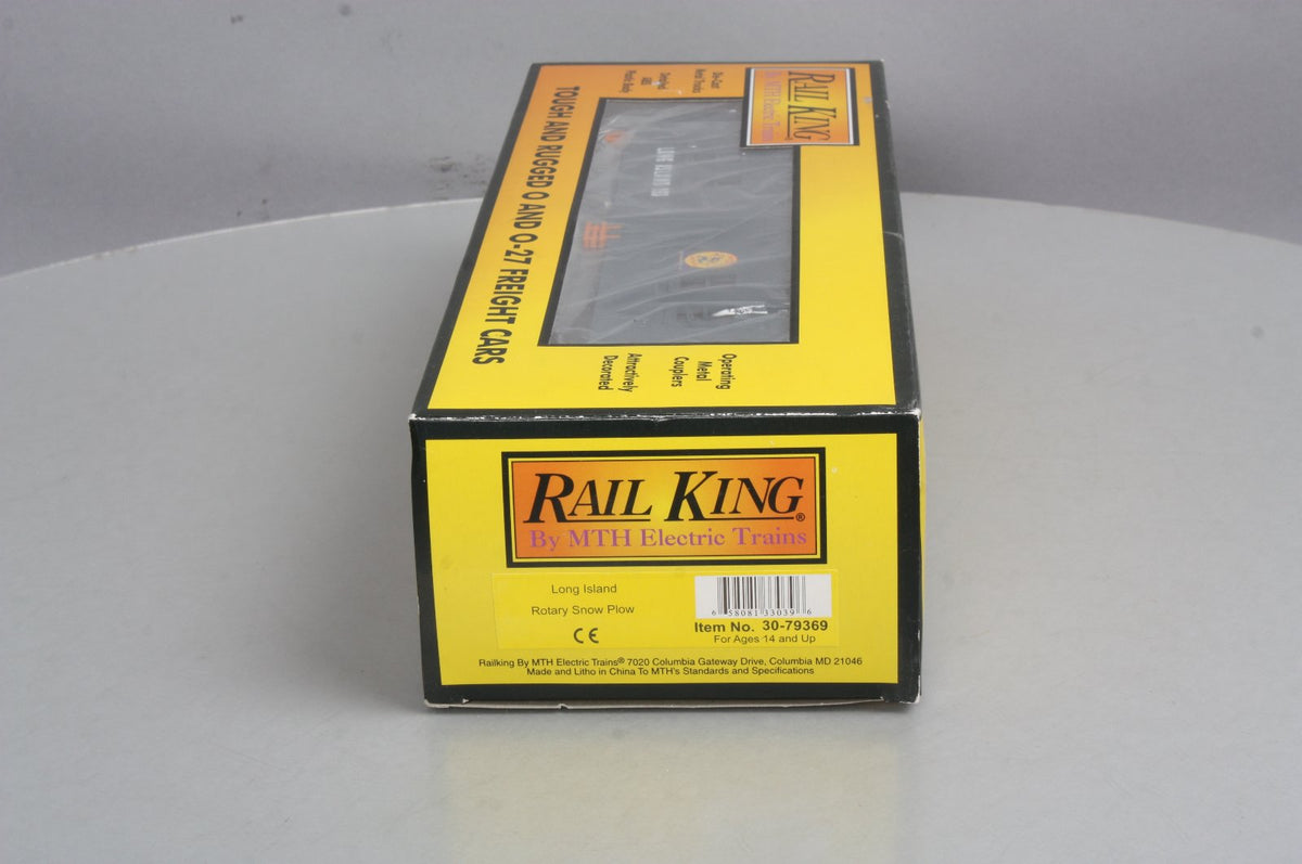 MTH 30-79369 O LIRR Rotary Snow Plow #193 LN/Box