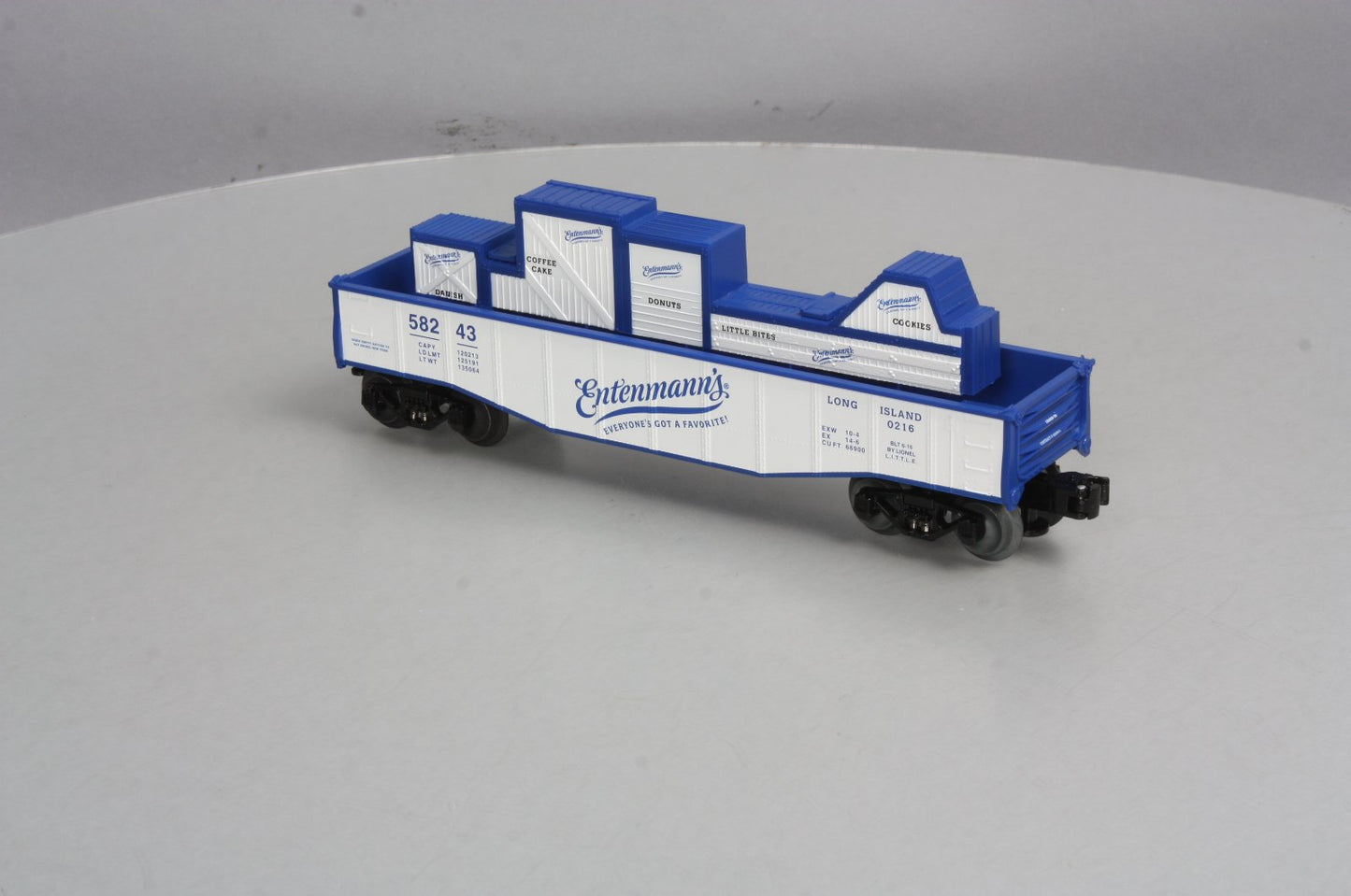 Lionel 6-58243 O Gauge Little Metca Entemann's Gondola for METCA 2016 LN/Box