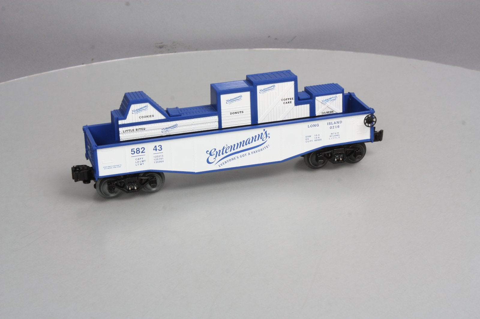 Lionel 6-58243 O Gauge Little Metca Entemann's Gondola for METCA 2016 LN/Box