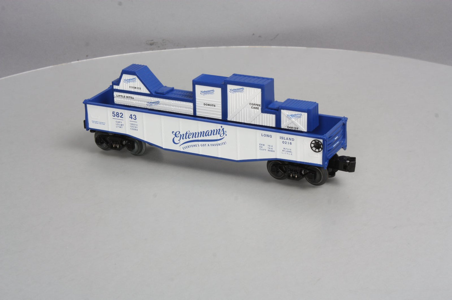 Lionel 6-58243 O Gauge Little Metca Entemann's Gondola for METCA 2016 LN/Box