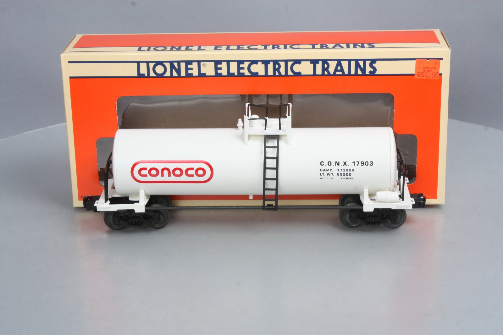 Lionel 6-17903 O Gauge Conoco Tank Car