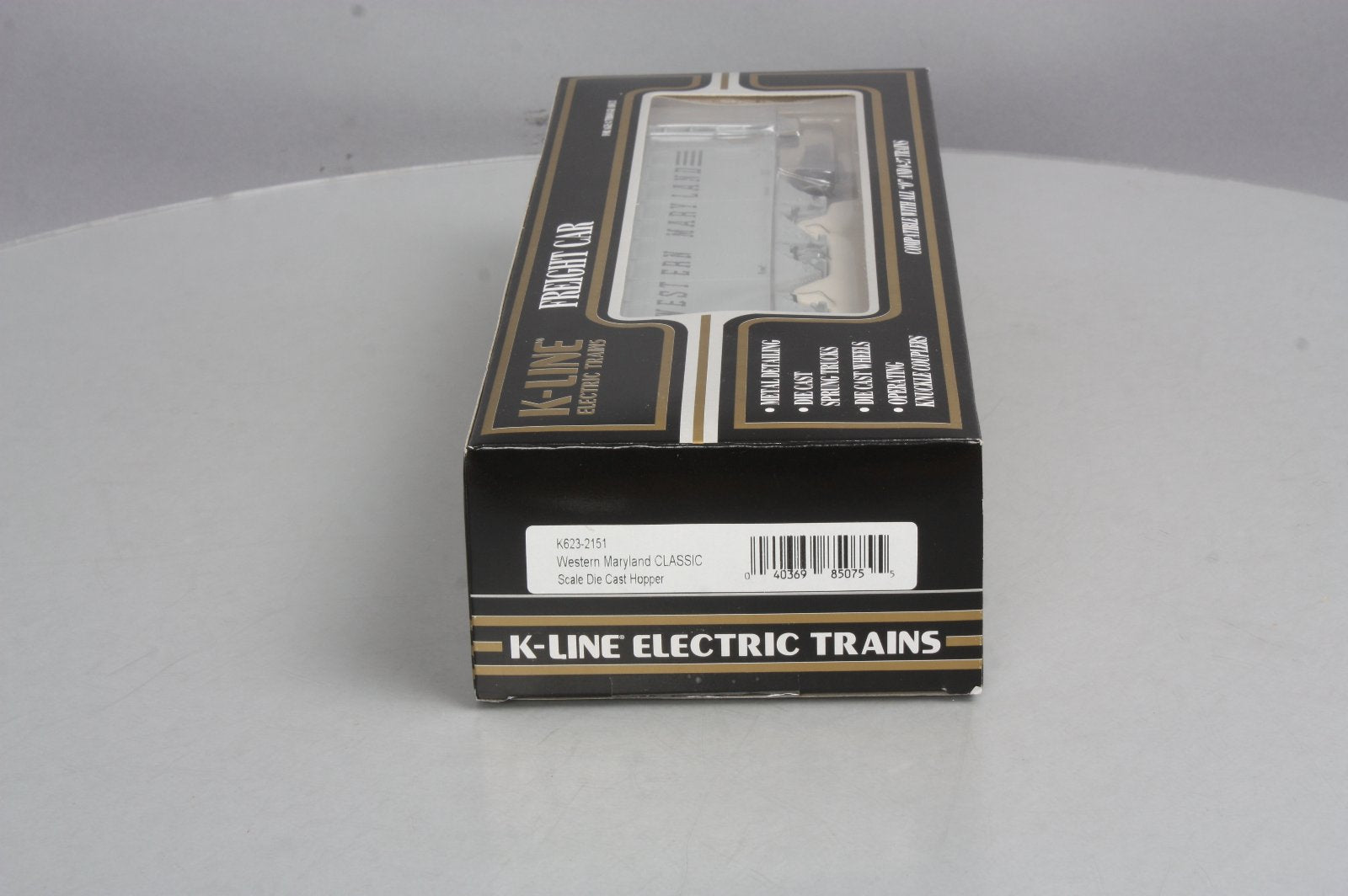 K-Line K623-2151 Western Maryland Die-Cast Hopper LN/Box