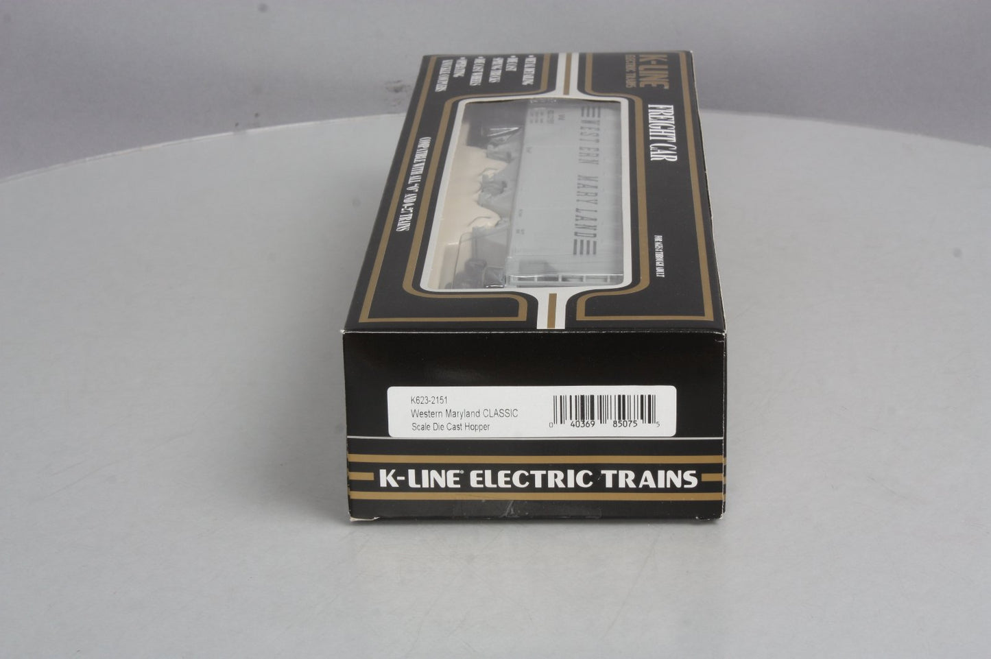 K-Line K623-2151 Western Maryland Die-Cast Hopper LN/Box