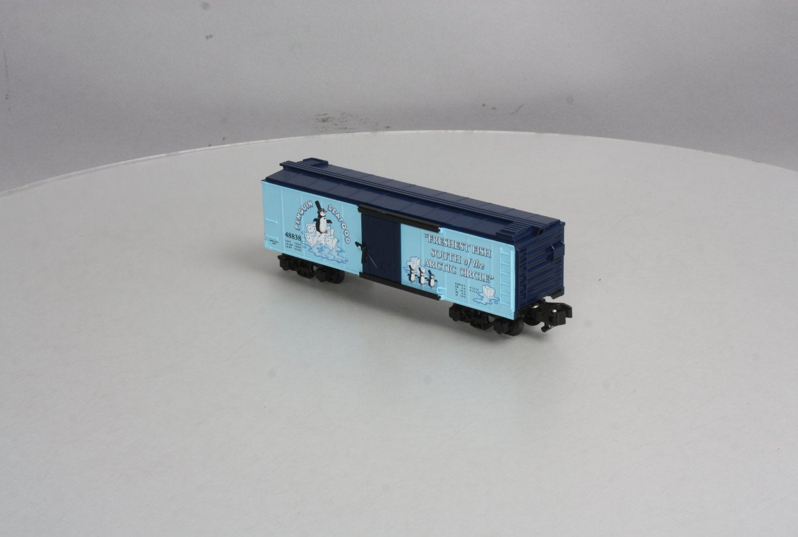 American Flyer 6-48838 S Scale Penguin Seafood Reefer Car NIB