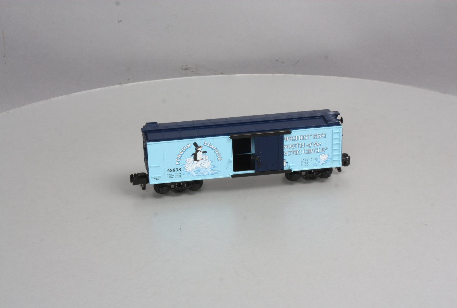 American Flyer 6-48838 S Scale Penguin Seafood Reefer Car NIB