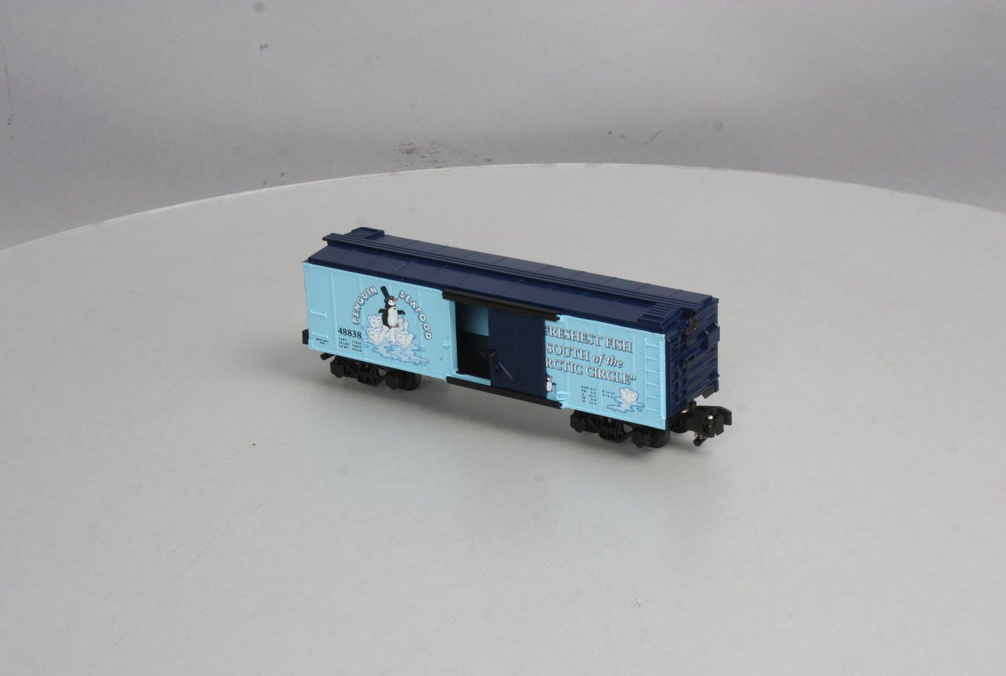 American Flyer 6-48838 S Scale Penguin Seafood Reefer Car NIB