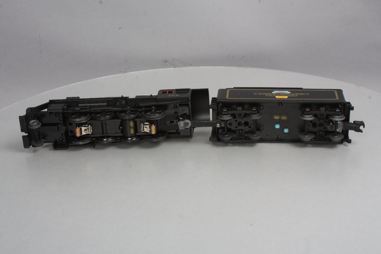 MTH 33-1040-1 Long Island 2-8-0 Steam Engine w/PS3 #104