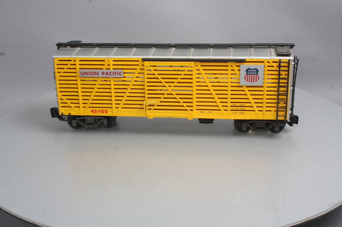 Aristo-Craft 46103 G Scale Union Pacific Stock Car EX