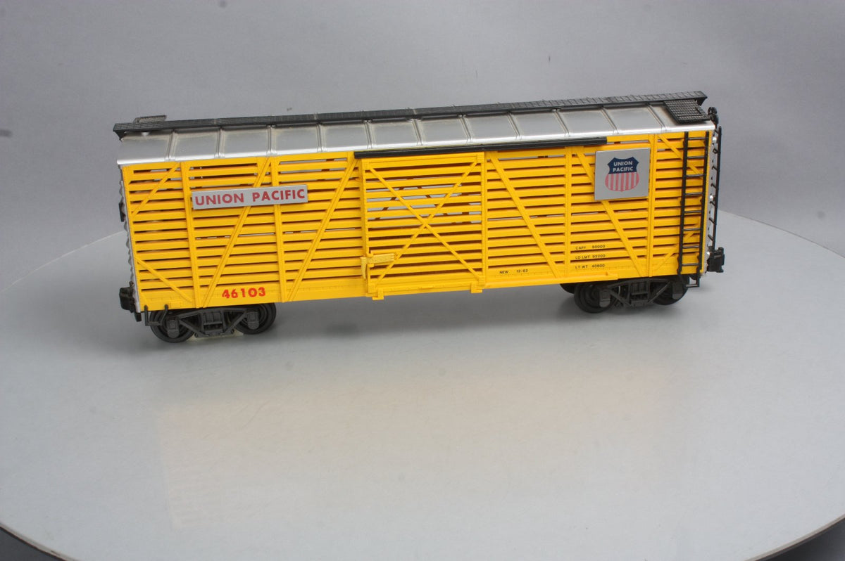 Aristo-Craft 46103 G Scale Union Pacific Stock Car EX