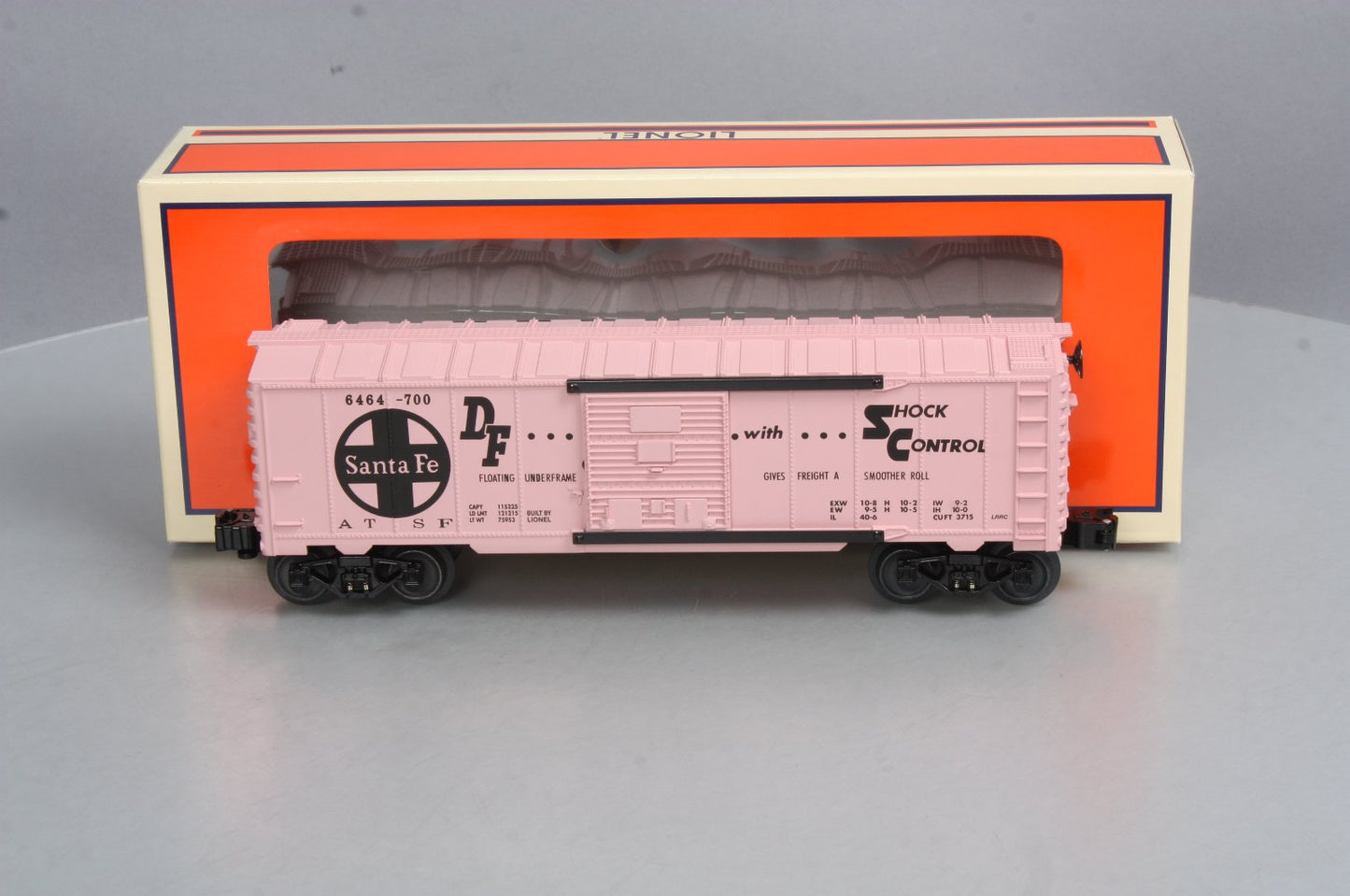 Lionel 6-39353 LRRC 6464-700 50th Anniversary Santa Fe Boxcar LN/Box