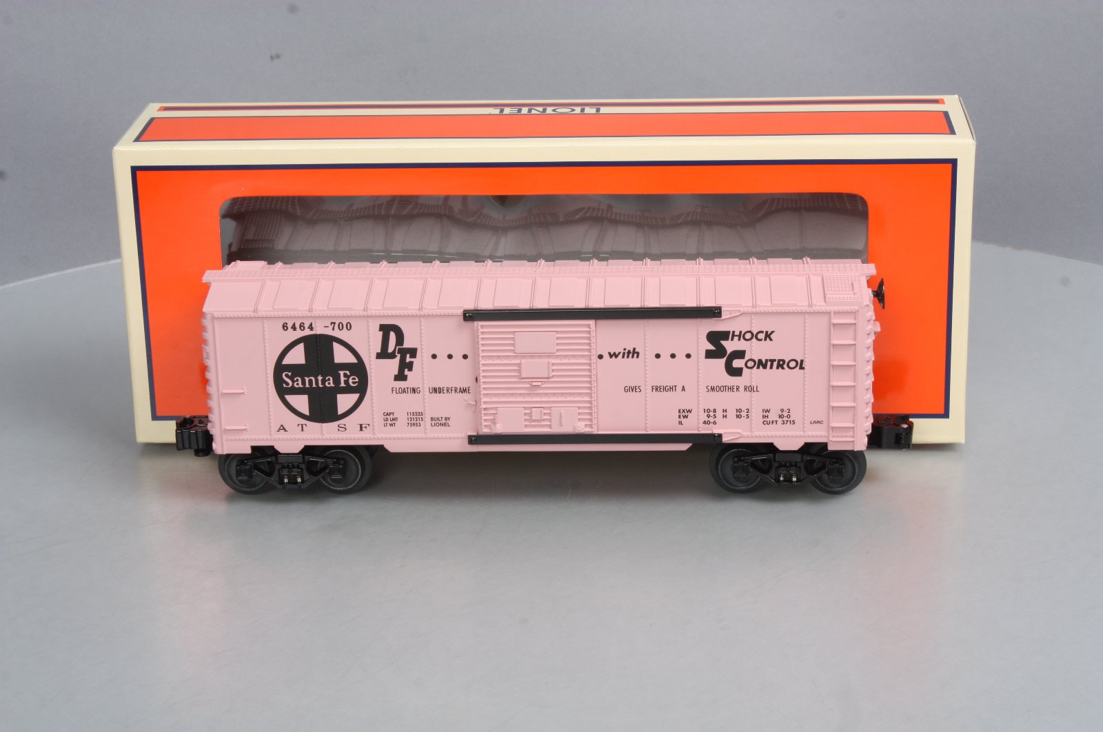 Lionel 6-39353 LRRC 6464-700 50th Anniversary Santa Fe Boxcar LN/Box