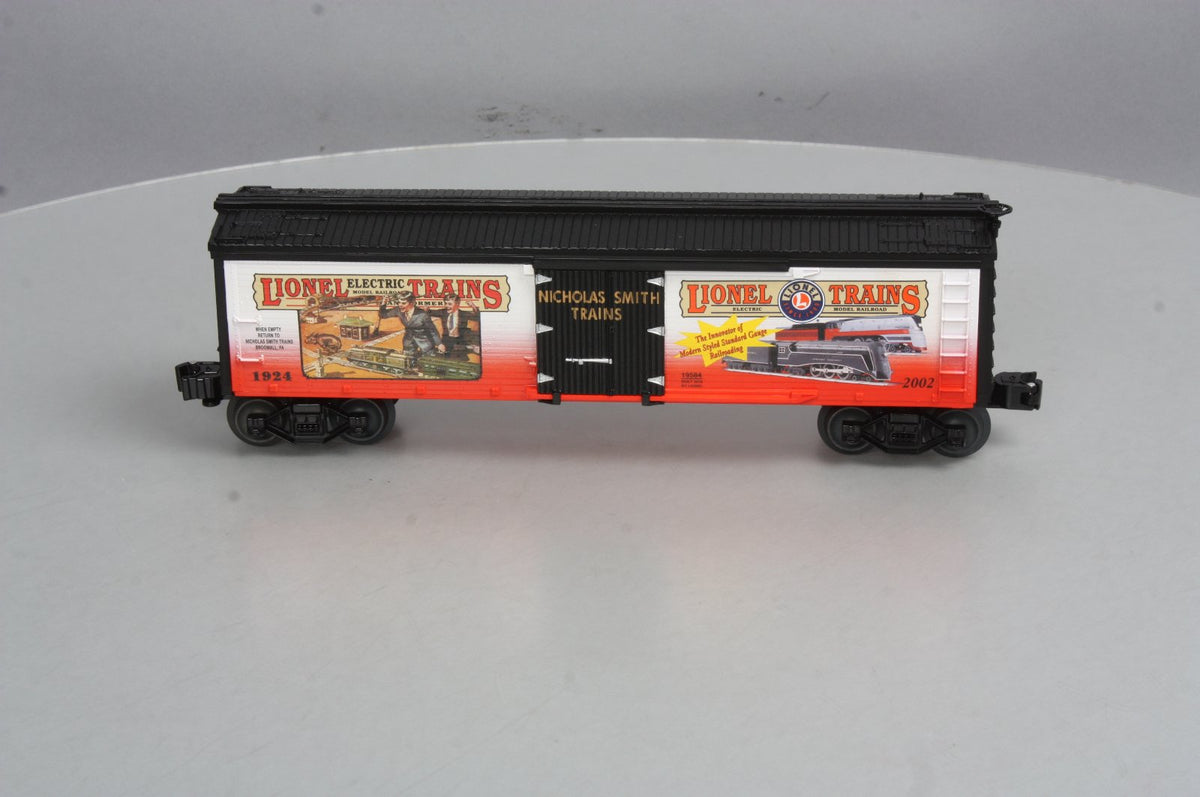 Lionel 6-19584 O Gauge Nicholas Smith Wood-Sided Refrigerator Car #1924 NIB