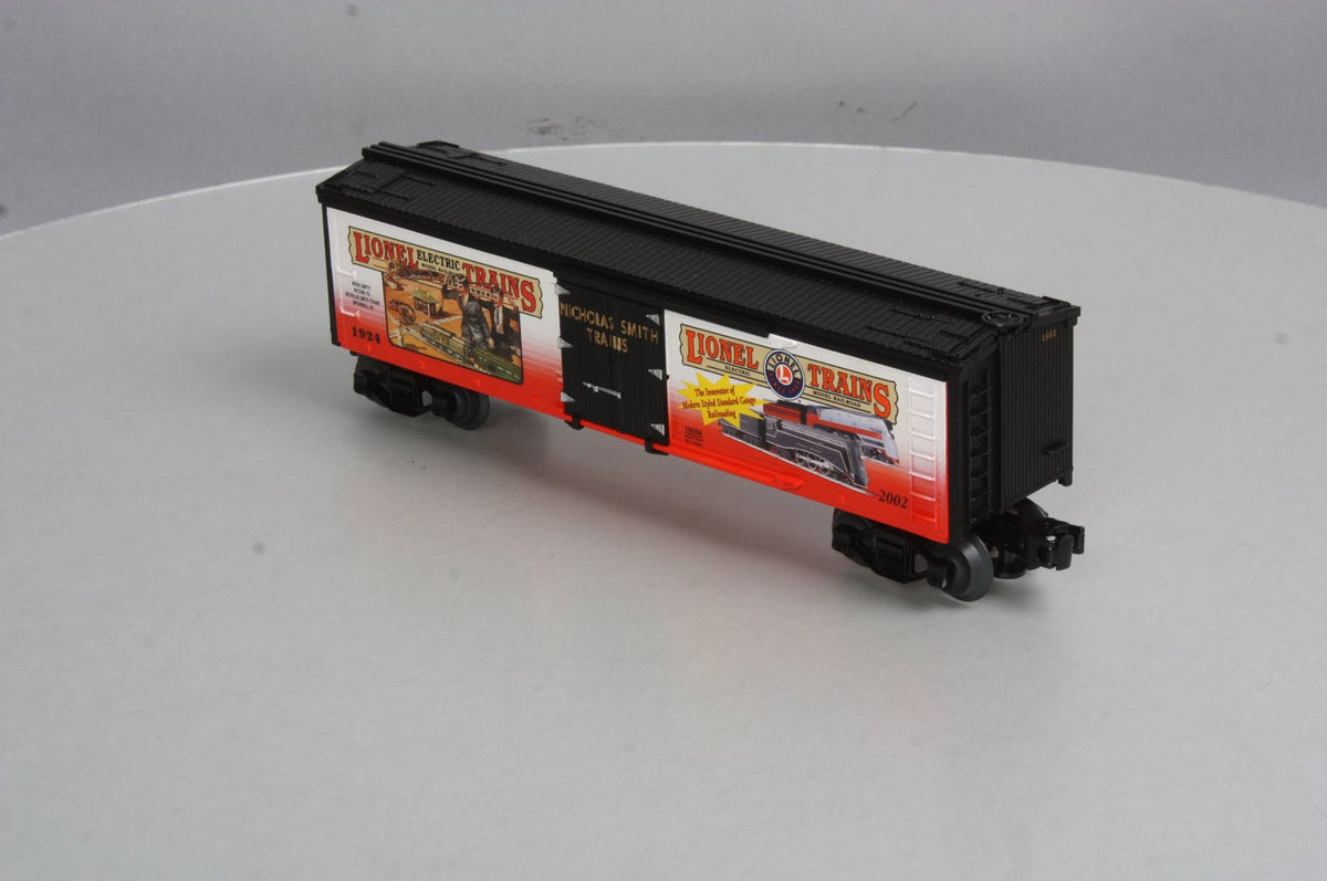Lionel 6-19584 O Gauge Nicholas Smith Wood-Sided Refrigerator Car #1924 NIB