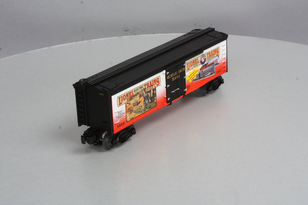 Lionel 6-19584 O Gauge Nicholas Smith Wood-Sided Refrigerator Car #1924 NIB
