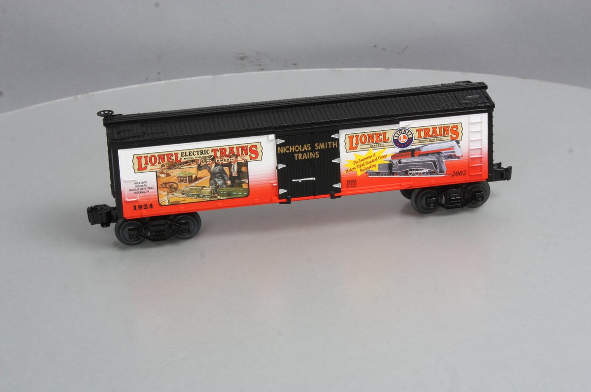 Lionel 6-19584 O Gauge Nicholas Smith Wood-Sided Refrigerator Car #1924 NIB