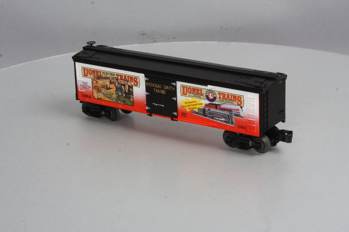 Lionel 6-19584 O Gauge Nicholas Smith Wood-Sided Refrigerator Car #1924 NIB