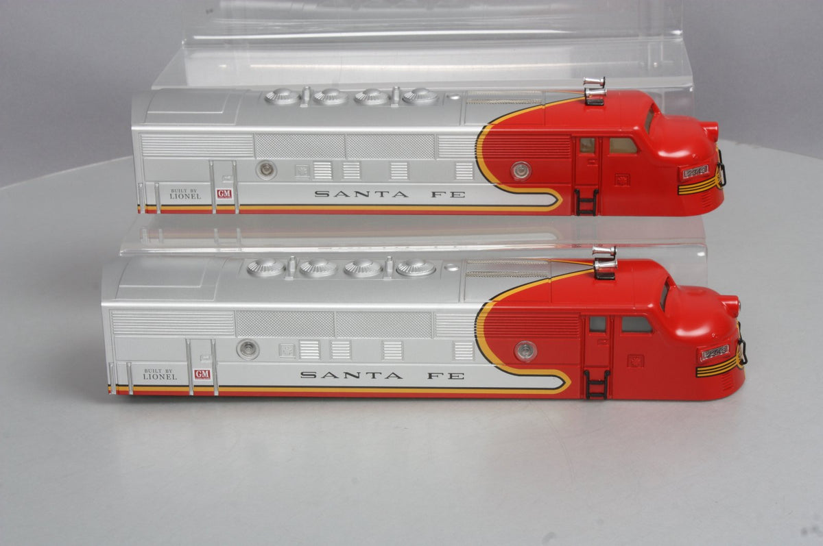 Lionel 6-38312 Santa Fe F3 A-A Twin Diesel Shells #2343 NIB