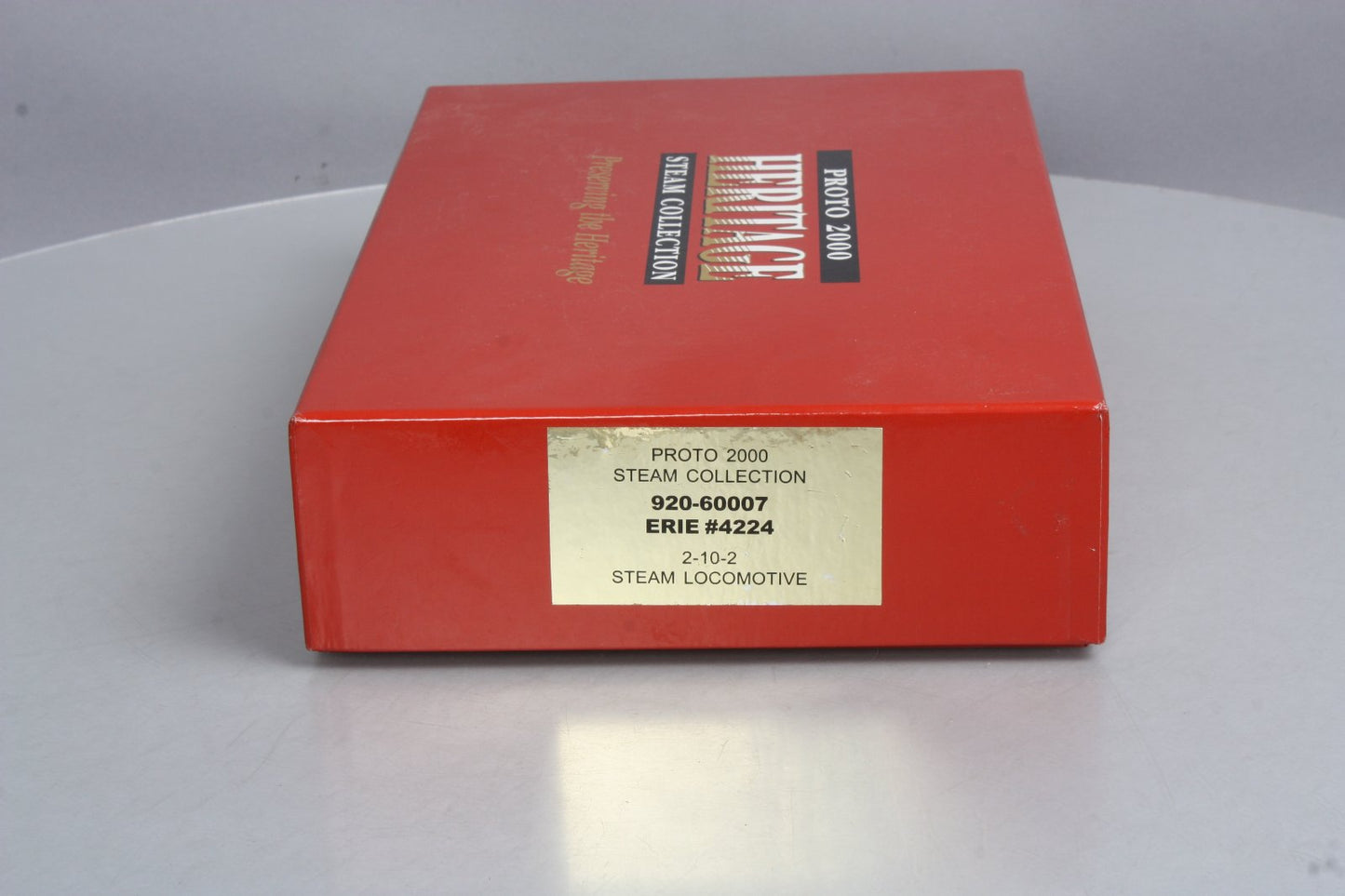 Proto 2000 920-60007 HO Erie 2-10-2 Steam Loco & Tender #4224 LN/Box