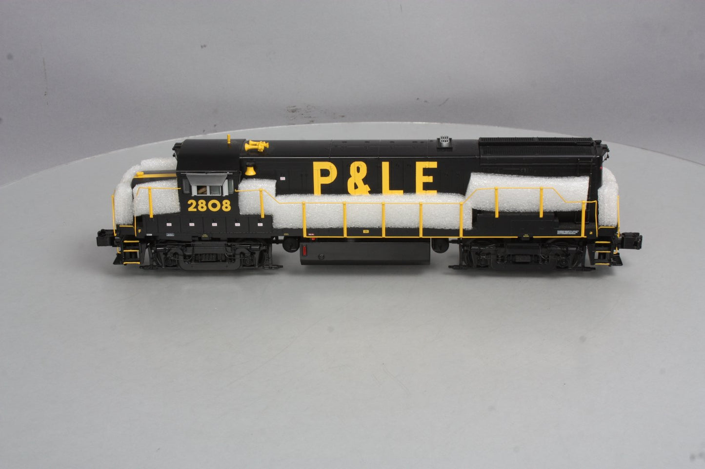 MTH 20-20106-1 P&LE U28B Diesel Engine w/PS 2.0 #2808 (Hi-Rail Wheels)