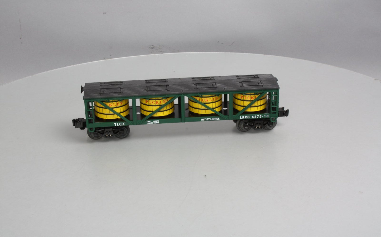 Lionel 6-39496 O Gauge LRRC #6475-10 Pickles Vat Car 50th Anniversary LN/Box