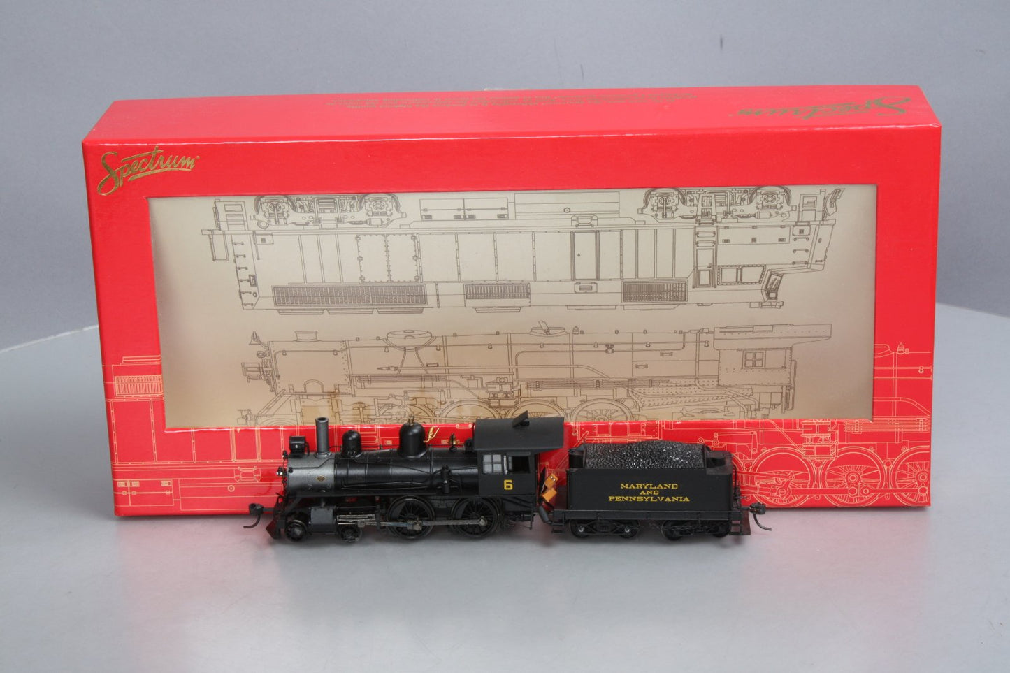 Bachmann 83405 M&PA Modern 4-4-0 Steam Locomotive & Tender w/DCC #6