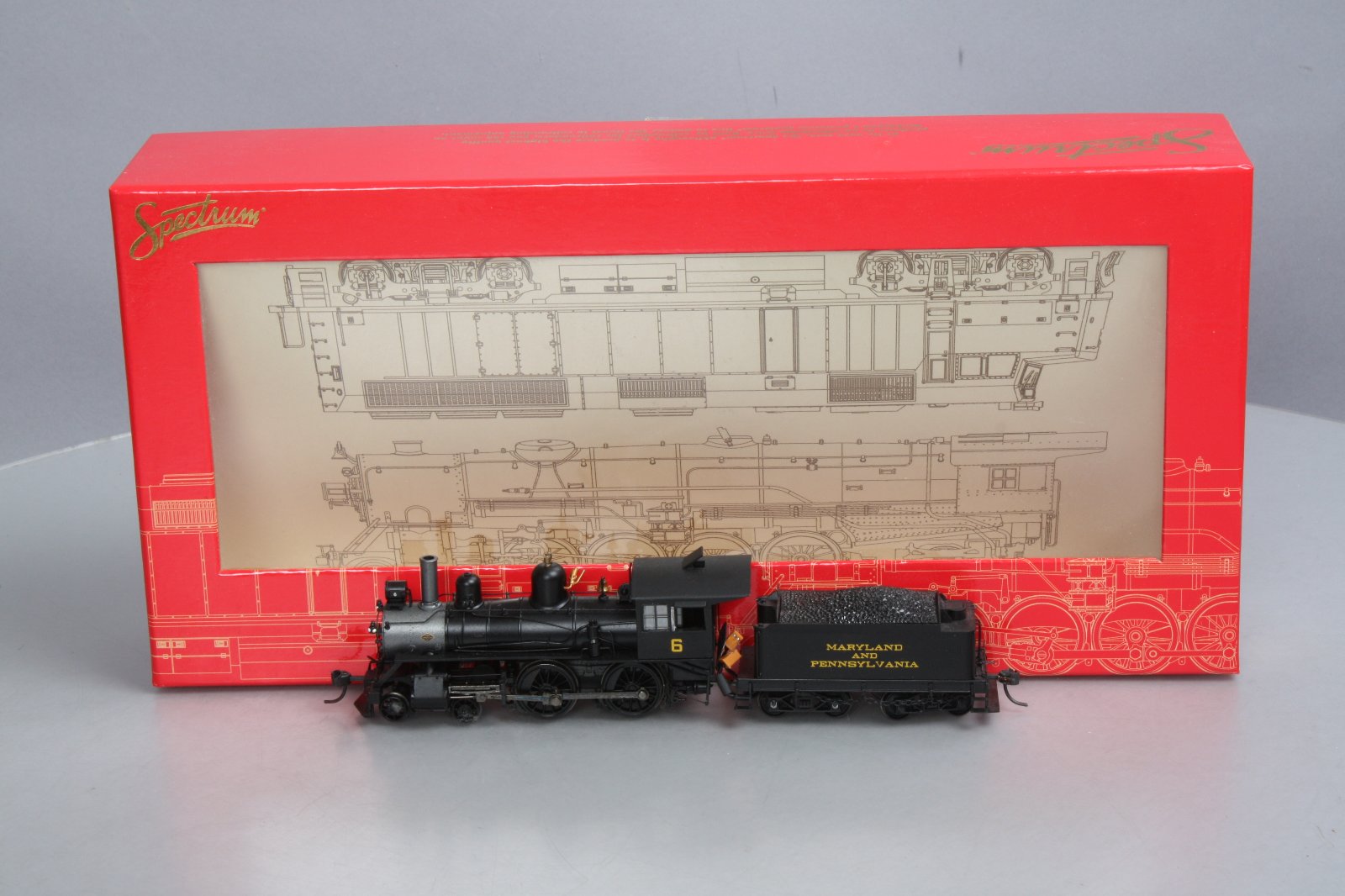 Bachmann 83405 M&PA Modern 4-4-0 Steam Locomotive & Tender w/DCC #6