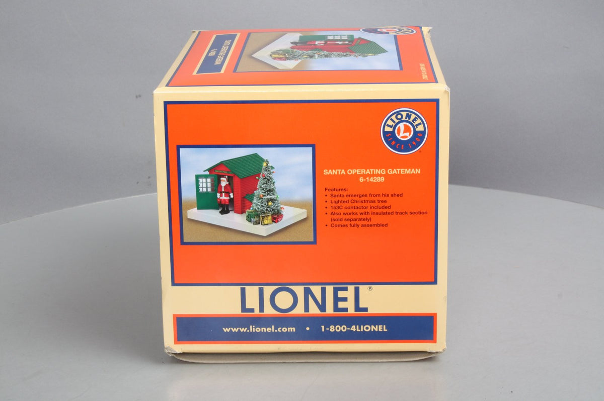 Lionel 6-14289 Santa Operating Gateman LN/Box