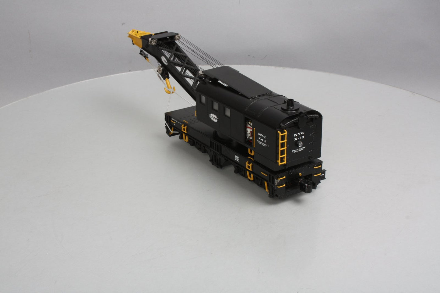 Lionel 6-19897 O Gauge New York Central TMCC Operating Crane Car #X-13 NIB