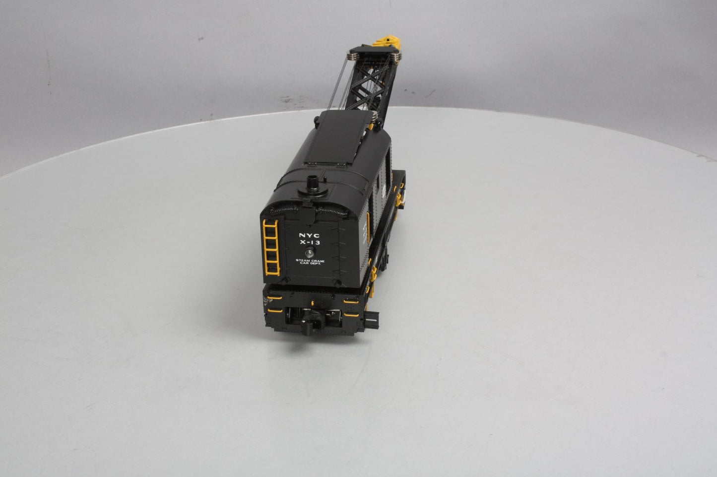 Lionel 6-19897 O Gauge New York Central TMCC Operating Crane Car #X-13 NIB