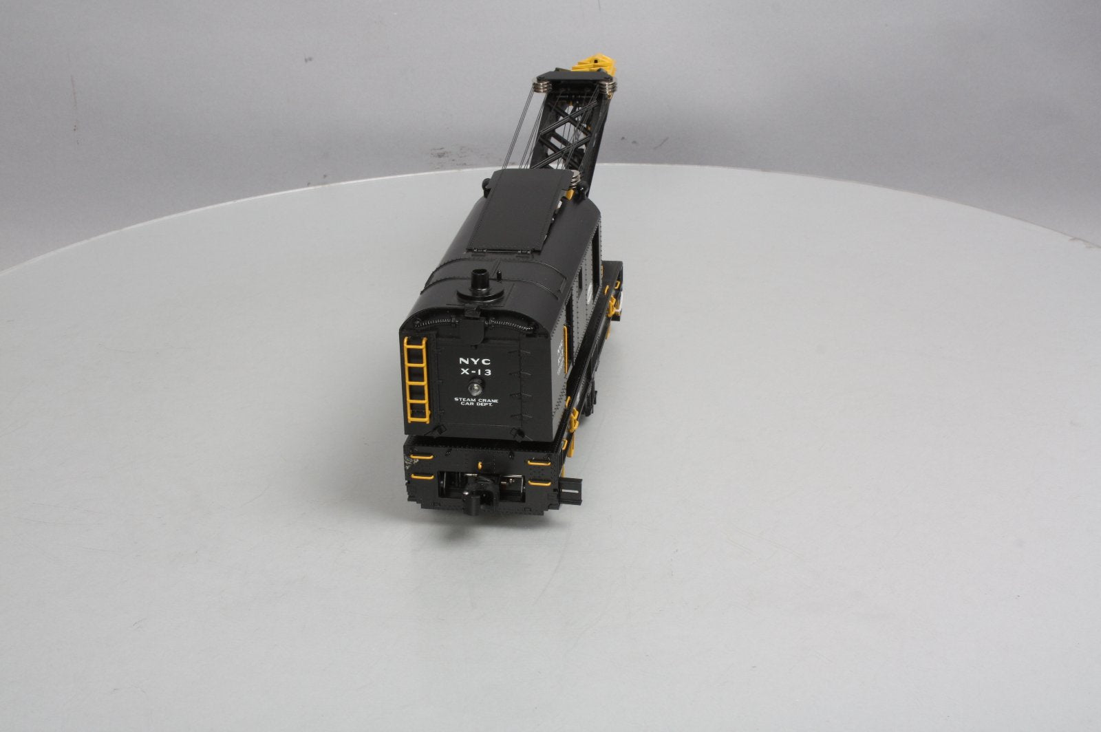 Lionel 6-19897 O Gauge New York Central TMCC Operating Crane Car #X-13 NIB