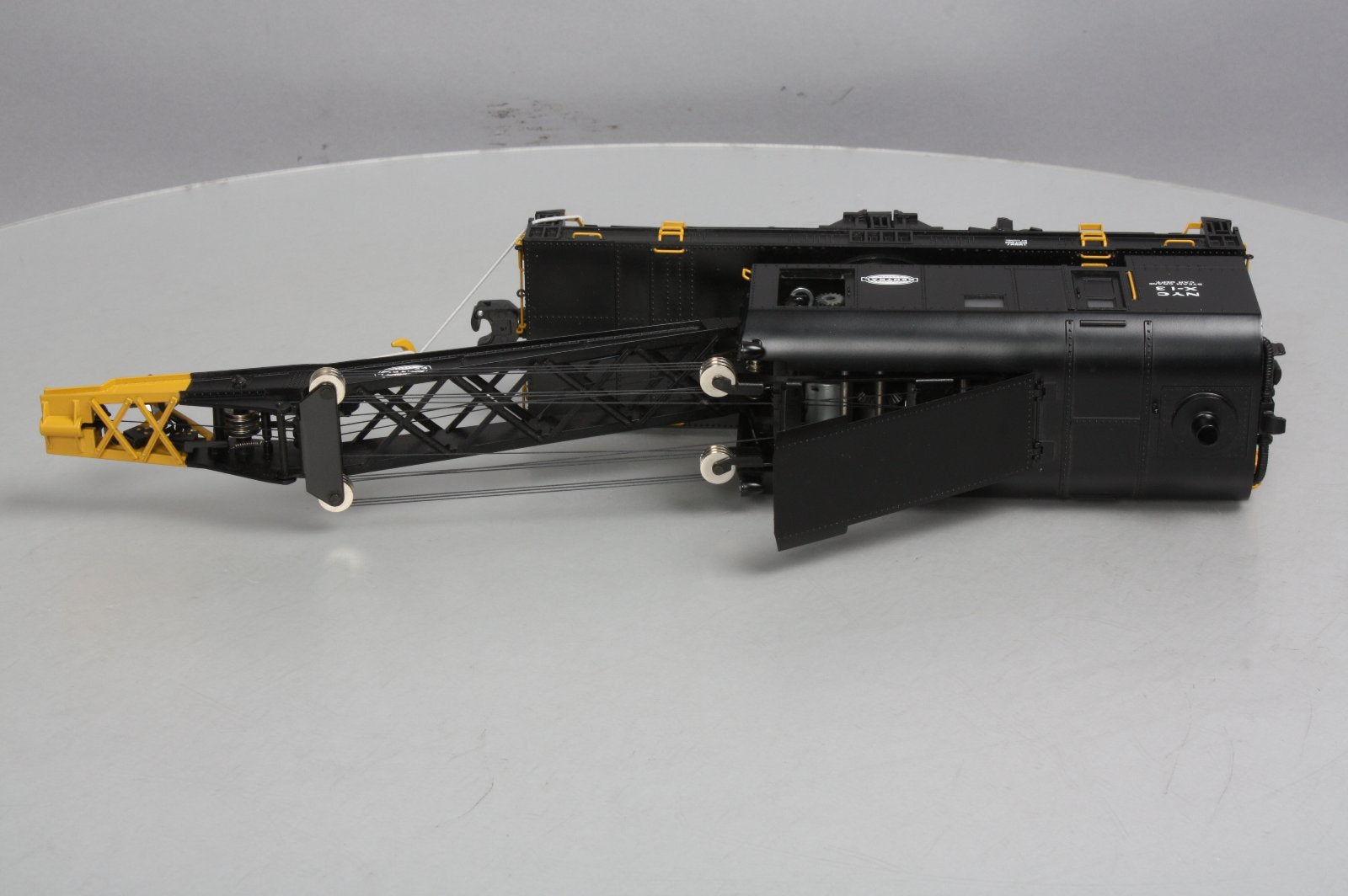 Lionel 6-19897 O Gauge New York Central TMCC Operating Crane Car #X-13 NIB
