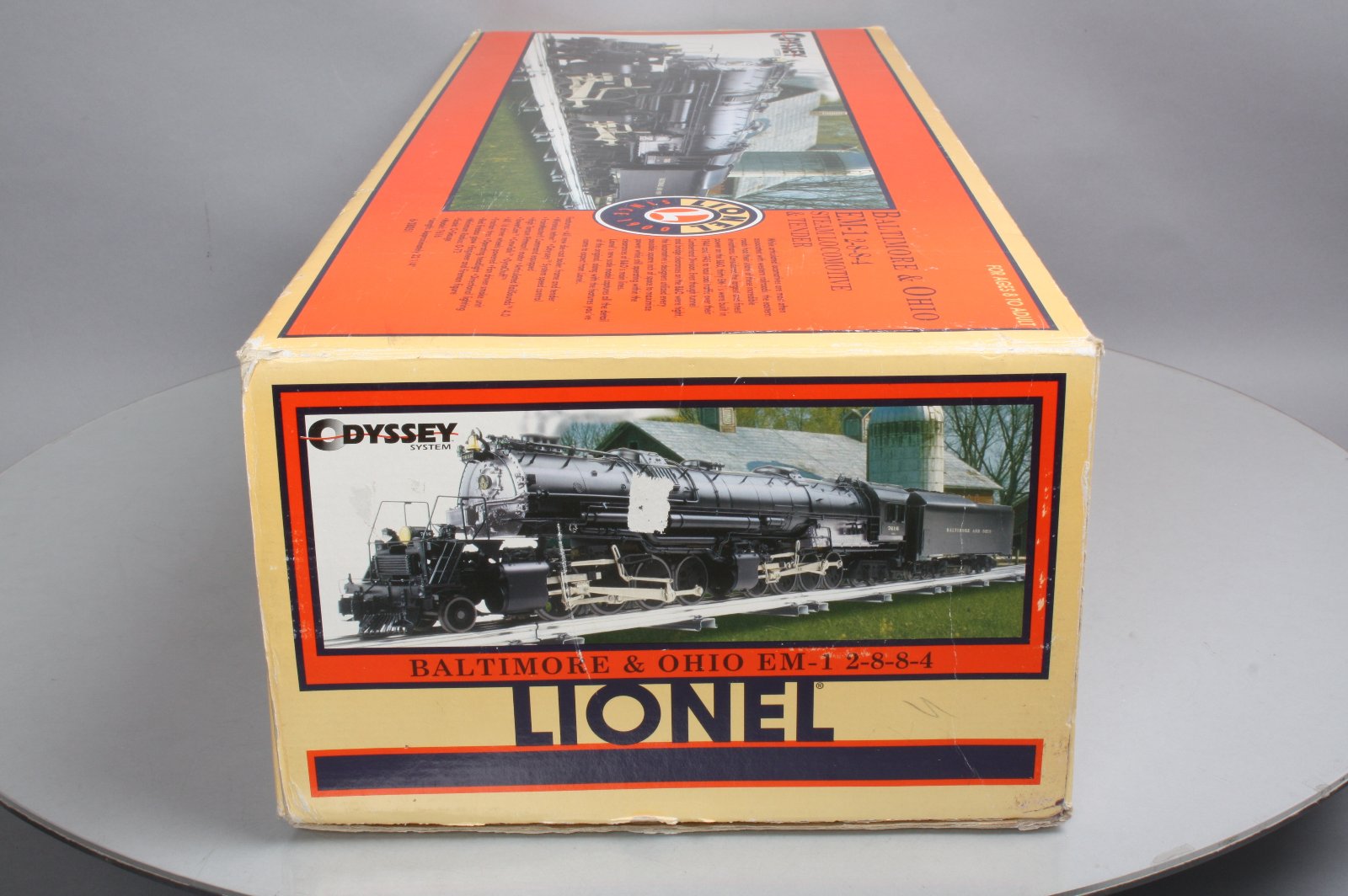 Lionel 6-28051 O Gauge B&O EM-1 2-8-8-4 Steam Locomotive & Tender #7616 LN/Box