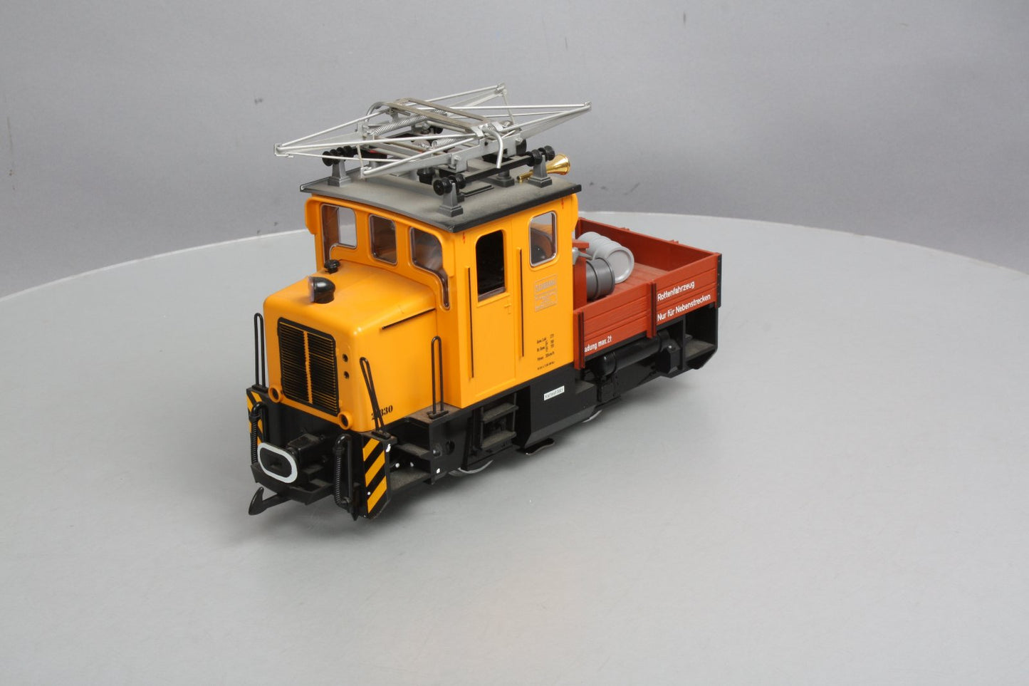 LGB 21330 G Scale MOW Electric Locomotive LN/Box