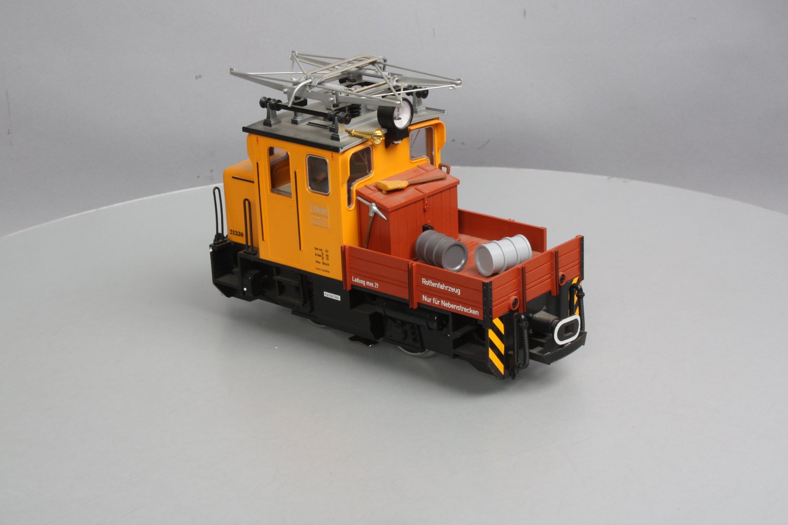 LGB 21330 G Scale MOW Electric Locomotive LN/Box