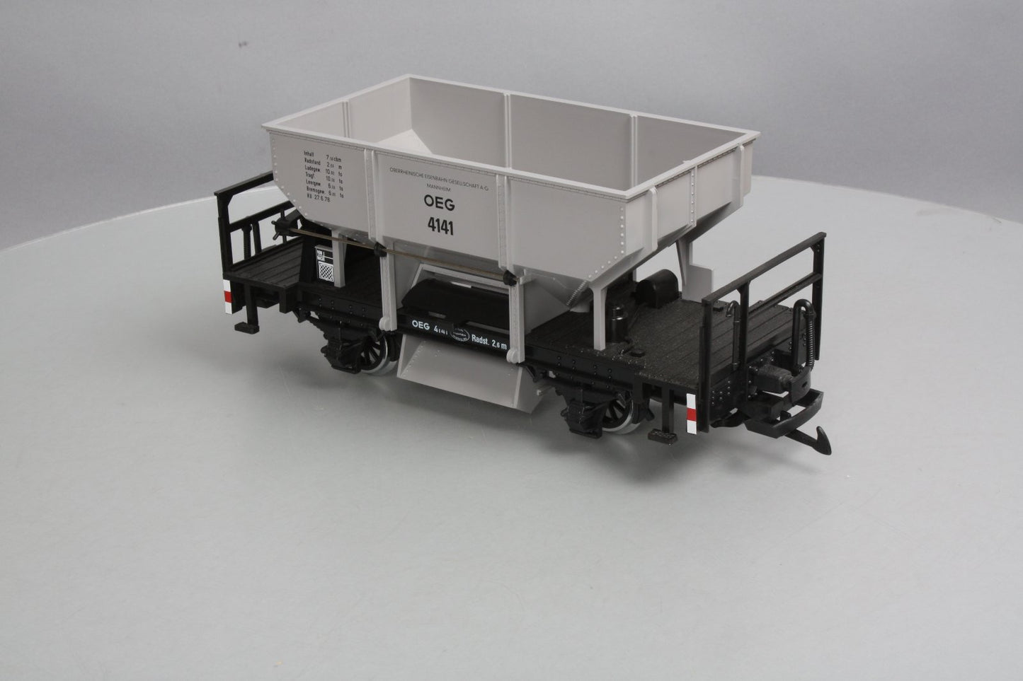 LGB 41410 OEG Ballast Car (Metal Wheels) LN