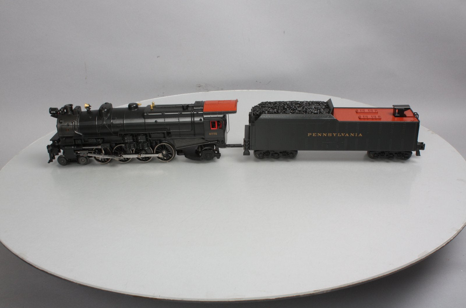 MTH 30-1578-1 O PRR 4-8-2 M-1a Mountain Steam Locomotive w/PS3.0 #6775