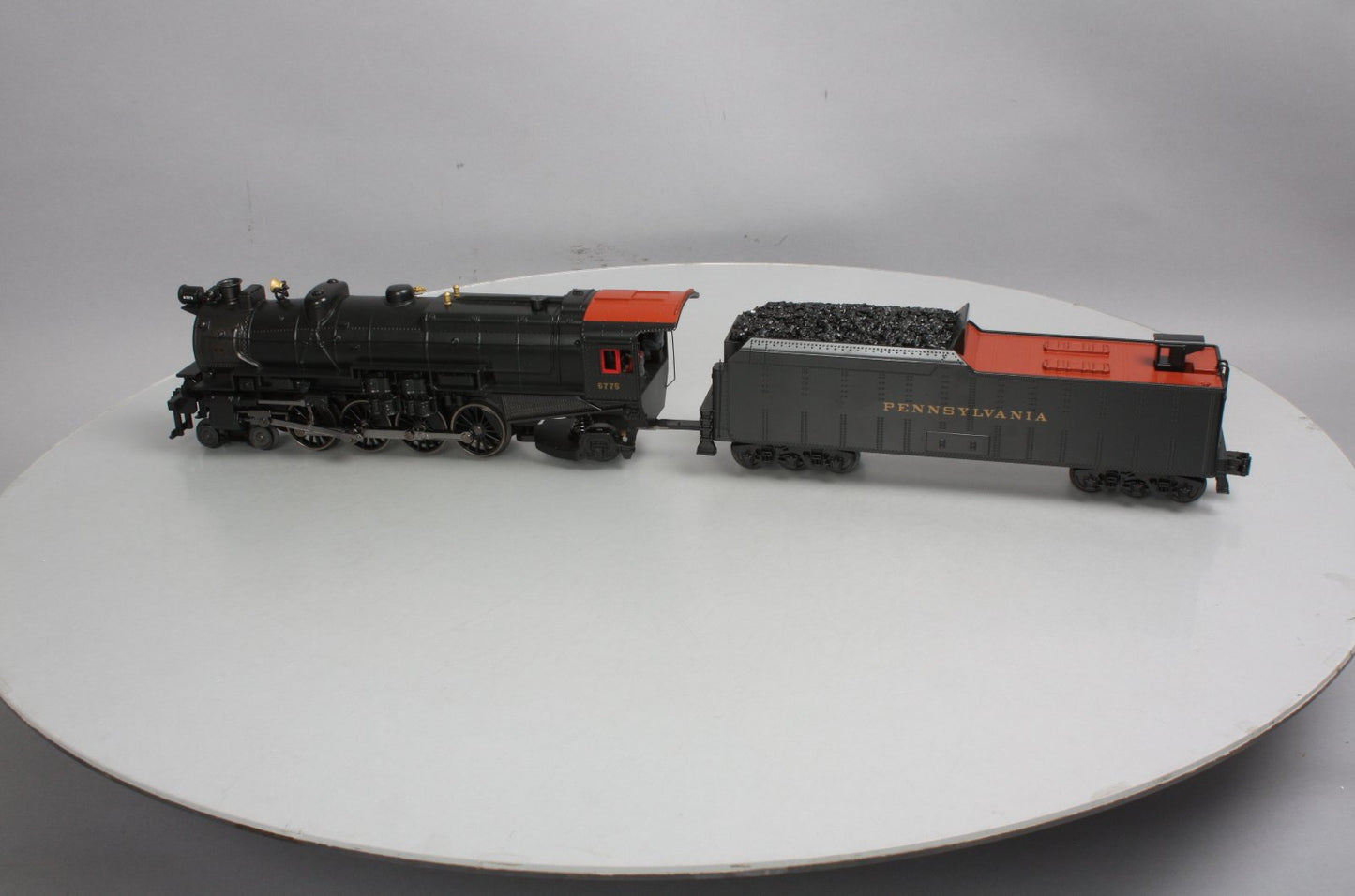 MTH 30-1578-1 O PRR 4-8-2 M-1a Mountain Steam Locomotive w/PS3.0 #6775
