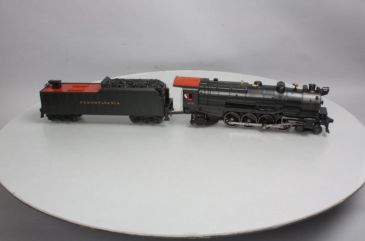 MTH 30-1578-1 O PRR 4-8-2 M-1a Mountain Steam Locomotive w/PS3.0 #6775