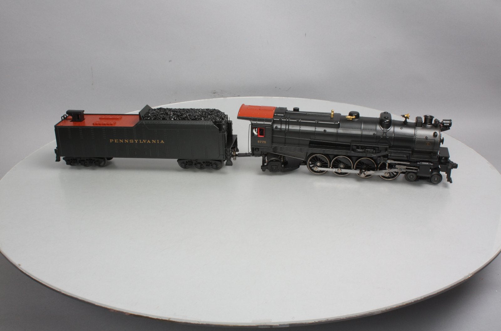 MTH 30-1578-1 O PRR 4-8-2 M-1a Mountain Steam Locomotive w/PS3.0 #6775