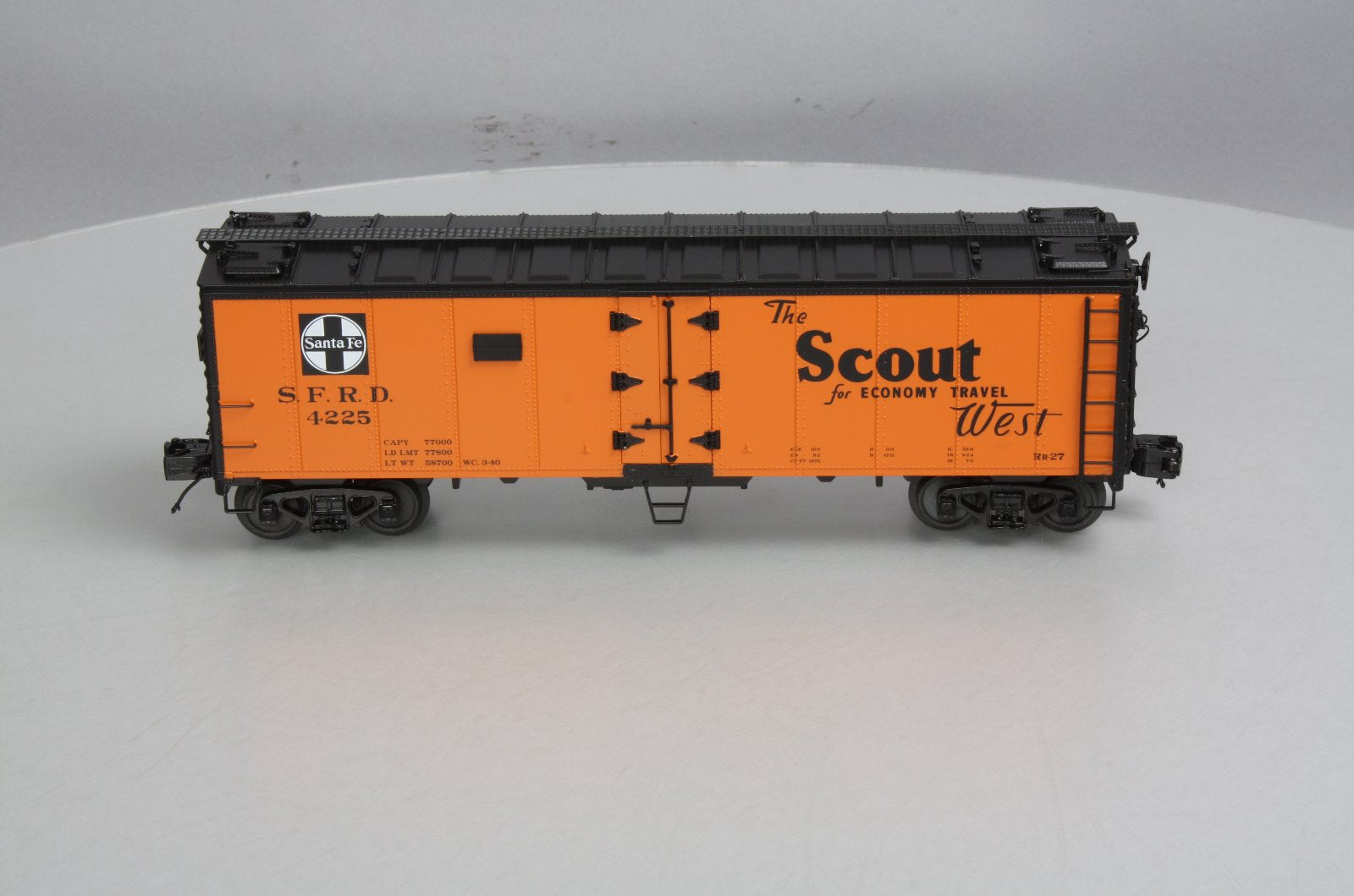 MTH 20-94243 Santa Fe Steel Sided Reefer #4225