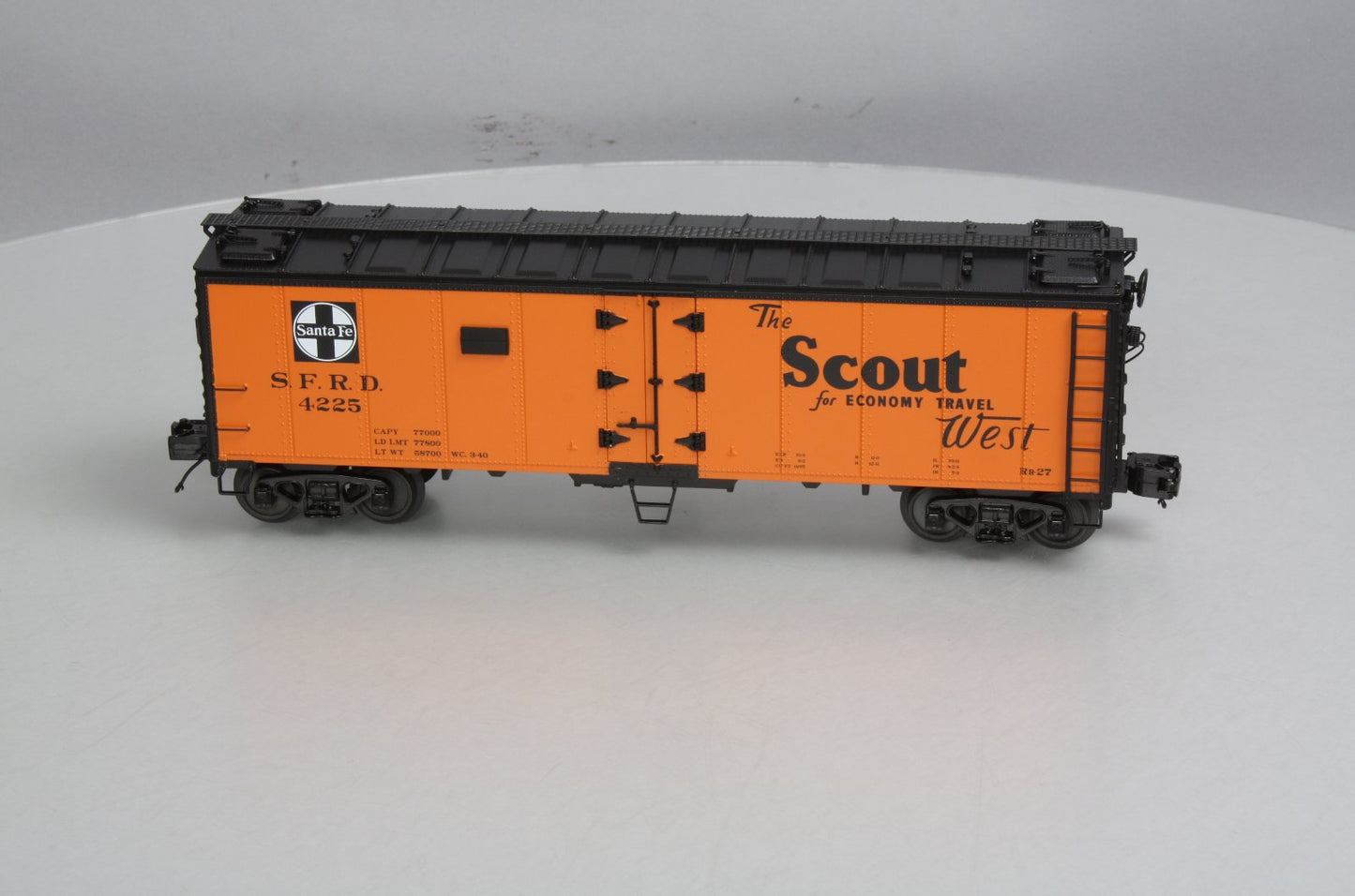 MTH 20-94243 Santa Fe Steel Sided Reefer #4225