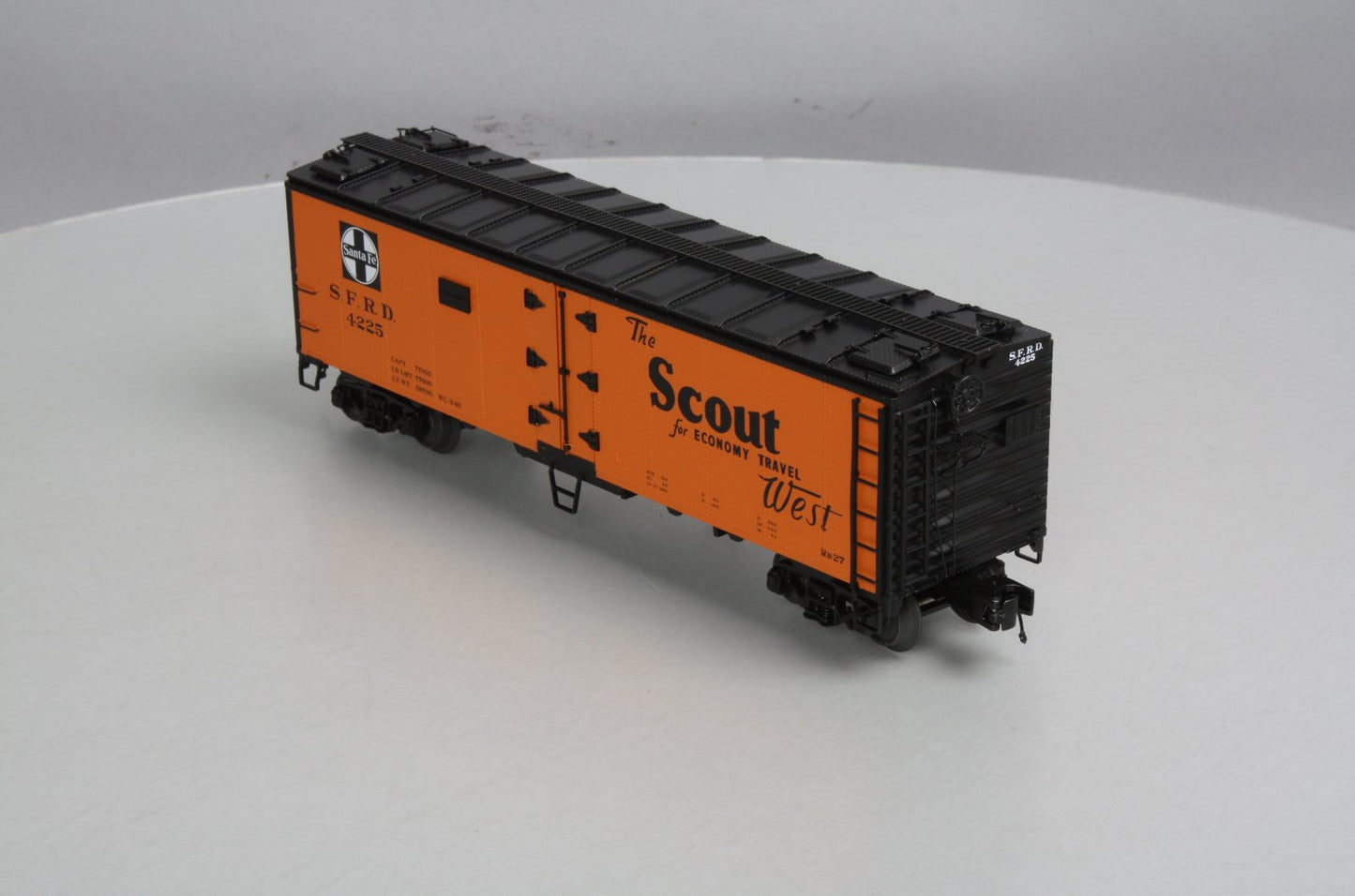 MTH 20-94243 Santa Fe Steel Sided Reefer #4225