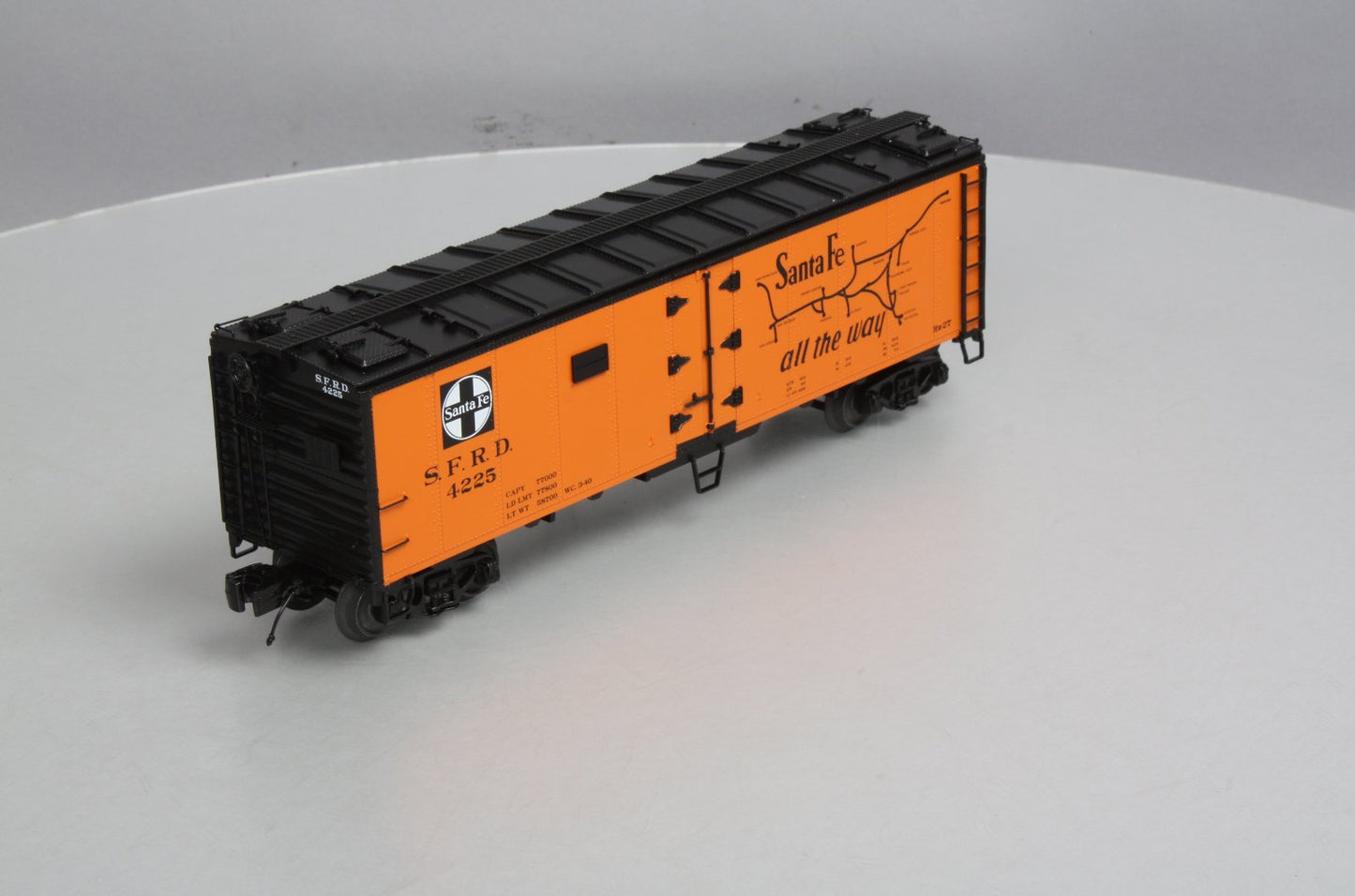 MTH 20-94243 Santa Fe Steel Sided Reefer #4225