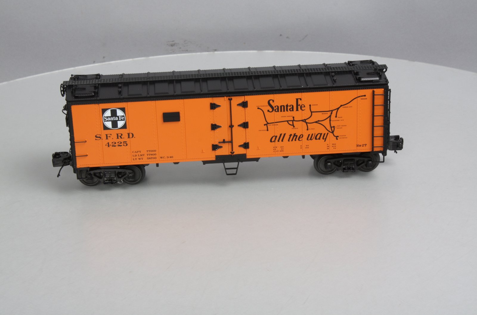MTH 20-94243 Santa Fe Steel Sided Reefer #4225
