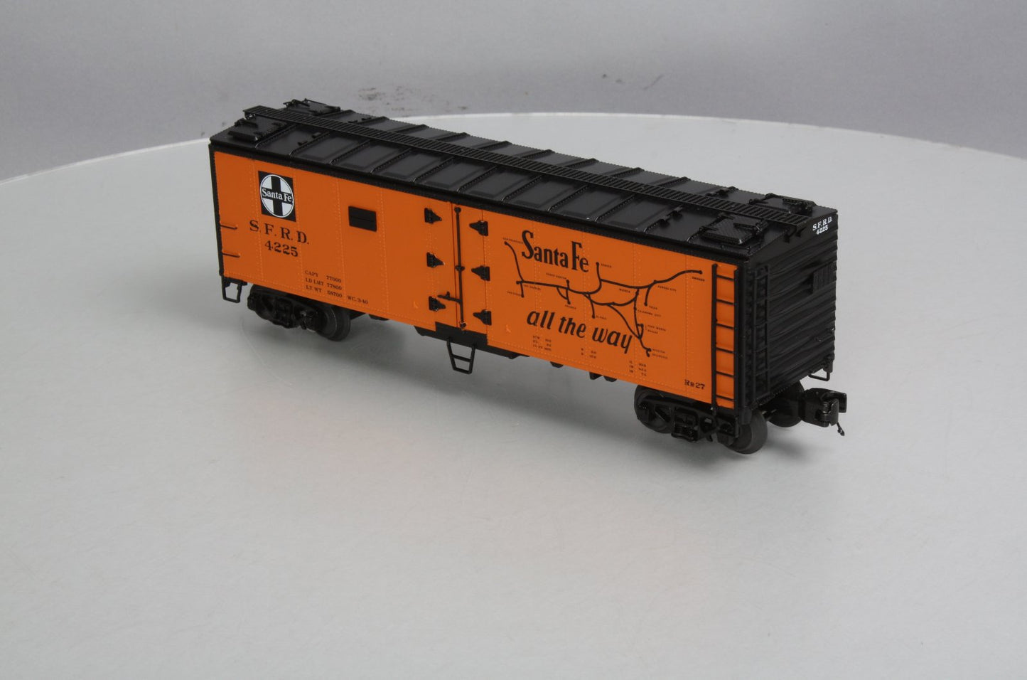 MTH 20-94243 Santa Fe Steel Sided Reefer #4225