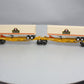 Lionel 6-16345 O TTUX Flatcar w/ Southern Pacific Trailers #16345 #16346 LN/Box